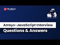 Top 30 Java Arrays Interview Questions And Answers | Arrays JavaScript Interview Preparation