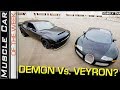 2018 Dodge Demon Vs. Bugatti Veyron Video: Muscle Car Of The Week Episode 258 V8TV