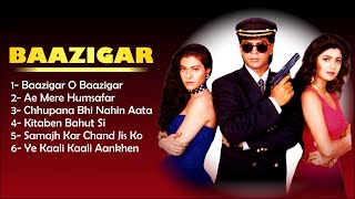 Baazigar Full Songs Jukebox | Shahrukh khan, Kajol, Shilpa Shetty, Evergreen Hits​​​​​ | Kumar Sanu