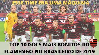 10 GOLS MAIS BONITOS DO FLAMENGO - (BRASILEIRÃO 2019)