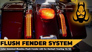 HOGWORKZ® Illumina Flush Fender LED System for Harley-Davidson® Touring '14-'24