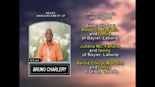 Bruno Charlery ~ Long Obituary