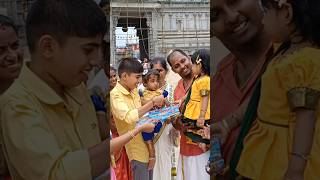 Dhanvi అక్షరాభ్యాసం రోజు పిల్లలకు మేము ఇచ్చిన Surprise Gift మీకు నచ్చిందా? Hareeswari Lokesh #shorts