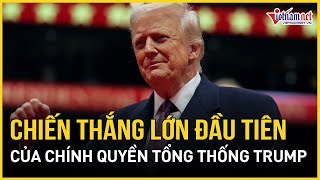 Nước Mỹ vỡ oà, chiến thắng lớn đầu tiên của chính quyền Tổng thống Trump | Báo VietNamNet