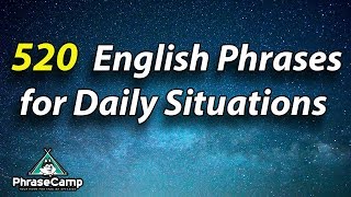 520 English Speaking Shadowing Practice Phrases for Daily Life & Situations