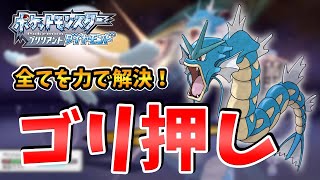 【ポケモンダイパリメイク】物理でゴリ押してくるギャラドスに無双されて大苦戦！【BDSP】