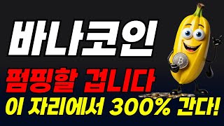 [바나코인]🔴속보! 20,000원까지 날라갈 겁니다!!