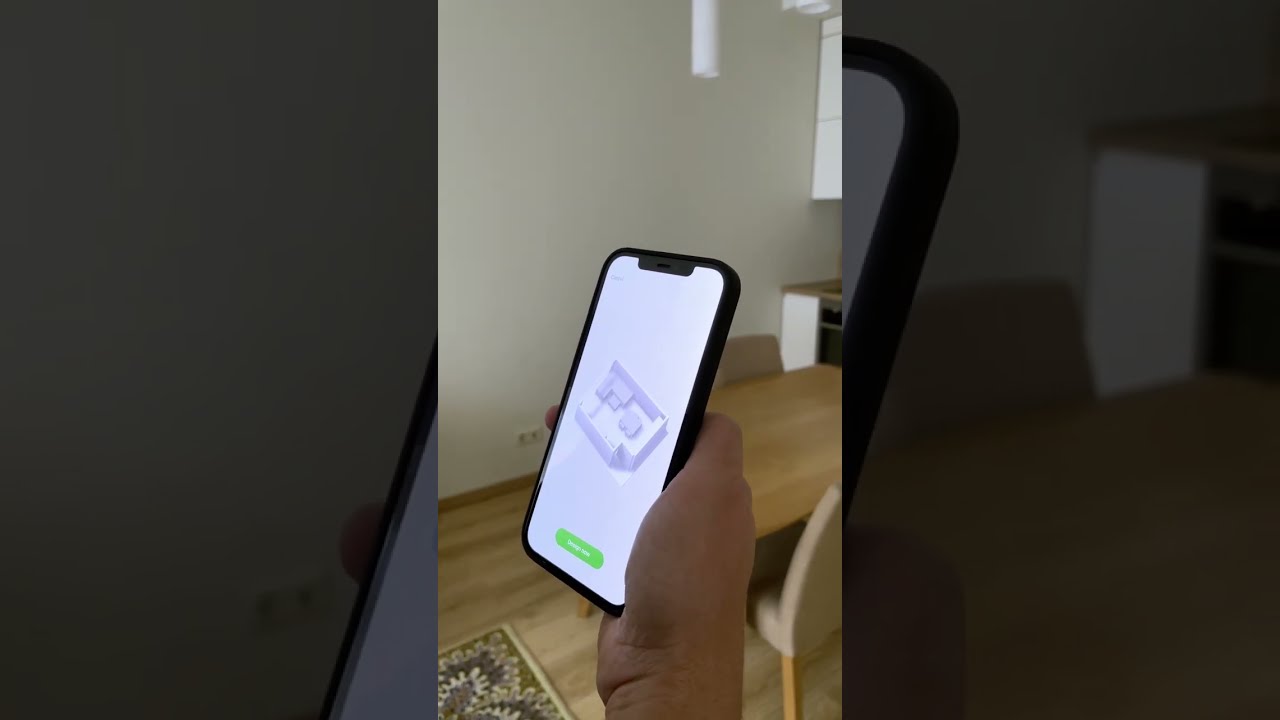 MAGIC Room Scanner on your iPhone Pro Create Virtual room with Planner 5D app
