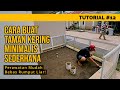 TUTORIAL Membuat Taman Kering Sederhana Minimalis Depan Rumah