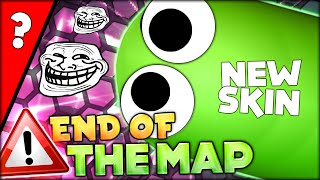 WHAT IS IN THE END OF THE WORLD MAP + NEW MYSTERY SNAKE SKIN (SLITHER.IO / AGAR.IO Funny Moments #5)