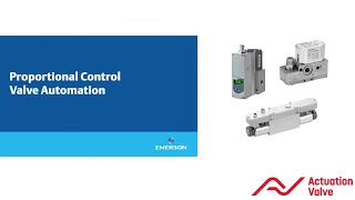 Proportional Control Valve Automation | Actuation Valve