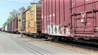 CSX Q438 engines 5315 and 7746 Ashland, VA 4.14.12