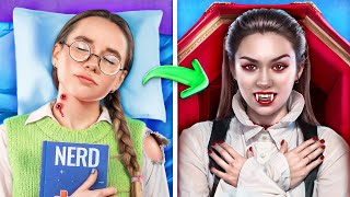How to Become Vampire! From Nerd to Popular Vamp Girl | I WOKE UP A VAMPIRE