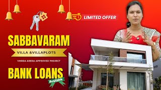 SABBAVARAM లో 3BHK PREMIUM VILLAS 50LAKHS 89859 47777