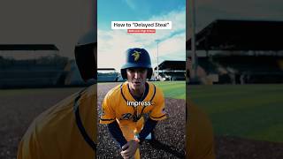 How To Delayed Steal Like A Pro Baseball