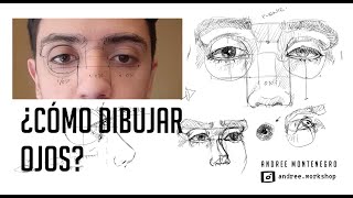 ✅ Cómo Dibujar Ojos - Frontal y Perspectiva