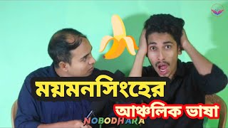 ময়মনসিংহের আঞ্চলিক ভাষা VS শুদ্ধ ভাষা 🤣 #nobodhara #comedy #funny