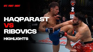 Fight: Nasrat Haqparast vs Steban Ribovics Highlights 2025