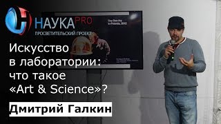 Искусство в лаборатории: что такое «Art \u0026 Science»? – Дмитрий Галкин | Научпоп