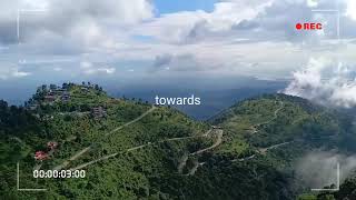 A view from the top of Bhedetar towards Dharan Sunsari