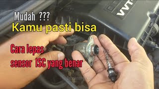 cara bersihkan sensor ISC mobil Avanza