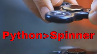 Python OBLITERATES Fidget Spinners [Python 3 tutorial: find/replace]