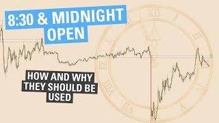 Why You Should Use 8:30 & Midnight Open (EST) - ICT Concepts