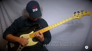 Jeff Corallini | Prodipe Guitars Basse JB80MA BLACK