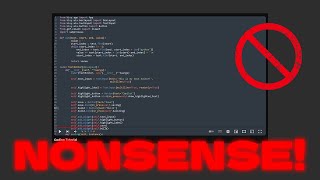 Please STOP Watching Programming TUTORIALS!