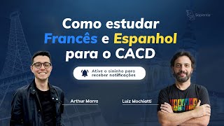 Como estudar Francês e Espanhol para o Concurso da Diplomacia (CACD) - Curso Sapientia