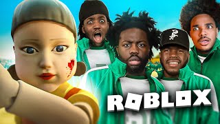 LES JACKSONS SUR ROBLOX ! SQUID GAME ÉDITION