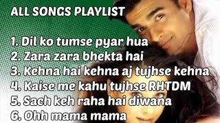 Rehnaa Hai Tere Dil Mein All Songs || RHTDM || All Songs Playlist || R. Madhwan & Diya Mirza
