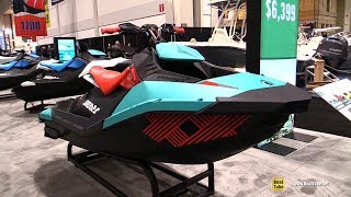 2018 Sea Doo Spark Trixx Jet Ski - Walkaround - 2018 Toronto Boat Show