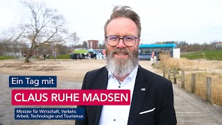 Ein Tag mit Wirtschaftsminister Claus Ruhe Madsen