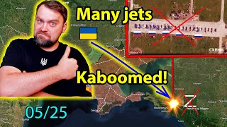 Update from Ukraine | Awesome! Ukraine Strikes Ruzzian Airfield!  Many jets are gone.