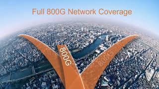 Full 800G Network Coverage for Network Operators