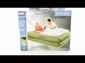 intex queen comfort air mattress 66709e