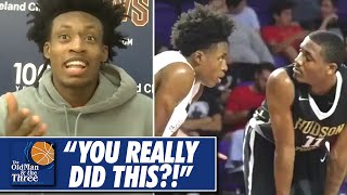 Collin Sexton Breaks Down The Viral Video of That Legendary Stare Down | JJ Redick