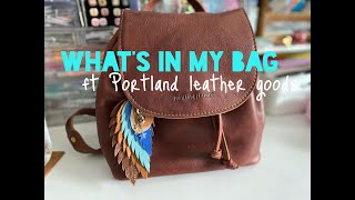 What's in my bag ft Portland Leather Goods