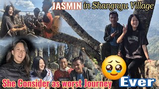 Shangnyu vlog with @sunny.jasmin She considers as worst journey 🥹