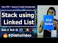 How to Implement Stack Using Linked List?