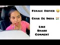 Female Driver 😂 ~ Chak De India 🇮🇳 ~ Viral Whatsapp Status ~ Dushyant Kukreja #shorts #ytshorts