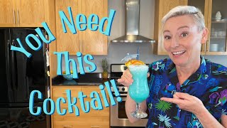 Modern Blue Cocktail | Kikikolada