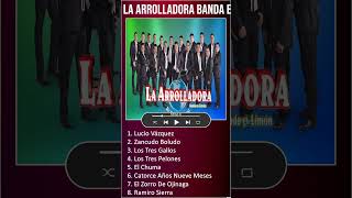 LA ARROLLADORA BANDA EL LIMÓN PUROS CORRIDOS -  LA ARROLLADORA BANDA EL LIMÓN ÉXITOS ROMÁN #shorts