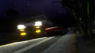 Initial D Blender - Kickass Intro Blender Cinematic