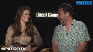 Adam Sandler \u0026 Idina Menzel Say This Scene in ‘Uncut Gems’ Was Spontaneous