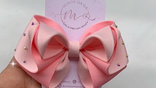 LAÇO SANDRA🎀DIY-PAP-RIBBON BOW HAIR