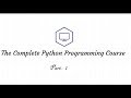 Python Tutorial for Beginners From the Basics to Advanced  1/2