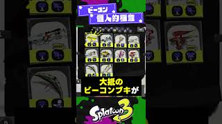 【賛否両論】個人的ビーコンはこう置け！【スプラ3】【スプラトゥーン3】 #shorts #splatoon3 #スプラ