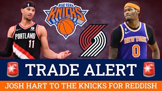 Knicks News: New York Knicks Trade For Josh Hart In Deal With Trail Blazers | Full Trade Details
